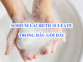 Sodium Laureth Sulfate trong Dầu Gội Đầu