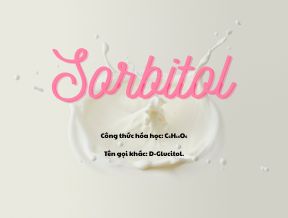 Cách dùng Sorbitol lỏng