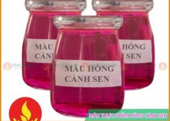 MÀU HỒNG CÁNH SEN RED ERYTHROSINE || PHỤ GIA THỰC PHẨM VMC