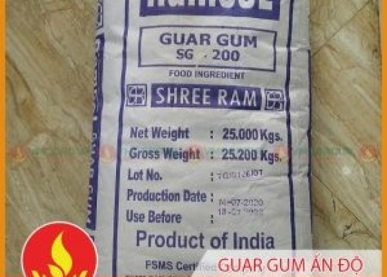 CHẤT ỔN ĐỊNH || GUAR GUM || ẤN ĐỘ || PHỤ GIA THỰC PHẨM