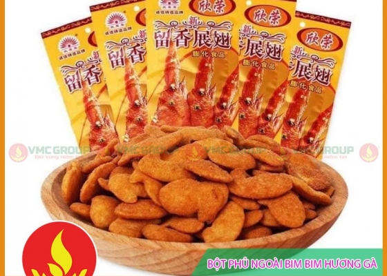 Bột phủ ngoài bim bim hương gà || VMC BPG || PHỤ GIA THỰC PHẨM