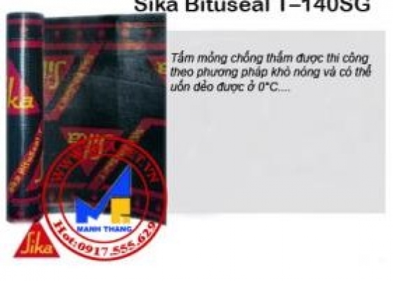 SIKA BITUSEAL T 140 SG || MÀNG CHỐNG THẤM || HÓA CHẤT XÂY DỰNG