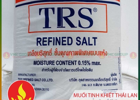 MUỐI TINH KHIẾT THÁI LAN NACL || HÓA CHẤT CÔNG NGHIỆP