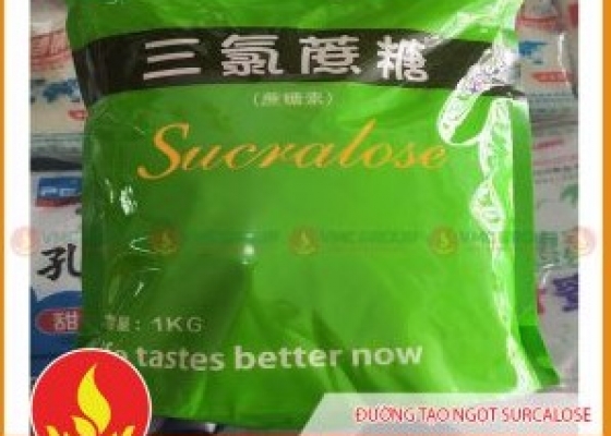 ĐƯỜNG SUCRALOSE || PHỤ GIA TẠO NGỌT || PHỤ GIA THỰC PHẨM