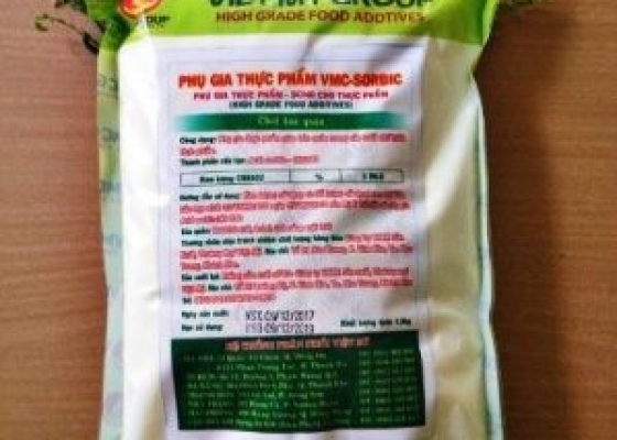 VMC SORBIC || PHỤ GIA BẢO QUẢN CHO SẢN PHẨM TAN TRONG DẦU