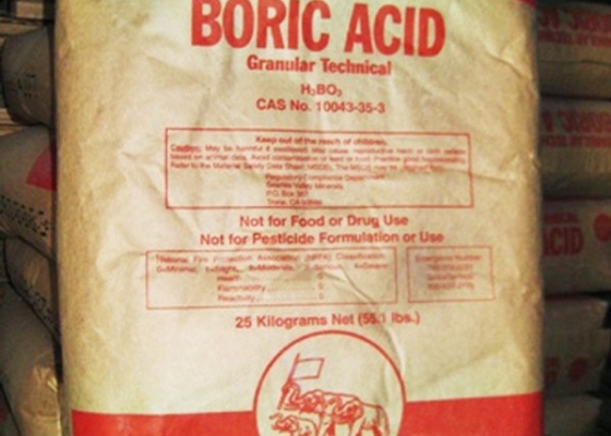 BORIC ACID || H3BO3 || PERU
