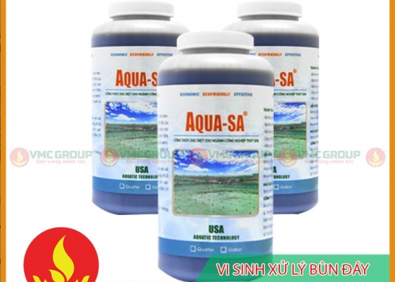 AQUA SA || VI SINH XỬ LÝ BÙN ĐÁY || HÓA CHẤT THỦY SẢN