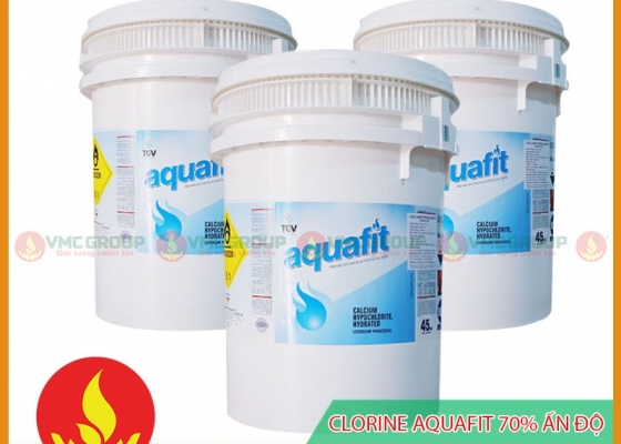 Clorin Aquafit Ấn Độ 70% || Ca(OCl)2 || HÓA CHẤT THỦY SẢN