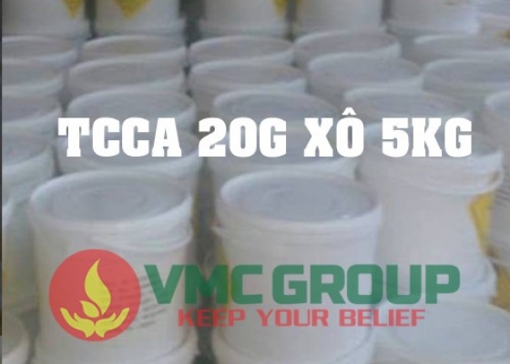 Viên nén TCCA 20gam Trung Quốc || HÓA CHẤT THỦY SẢN