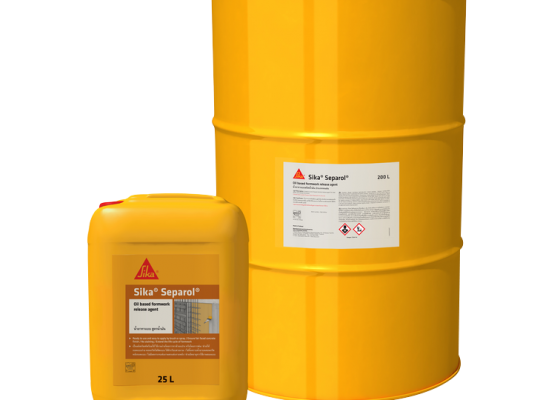 SIKA SEPAROL || CHẤT HỖ TRỢ THÁO VÁN KHUÔN || HÓA CHẤT XÂY DỰNG