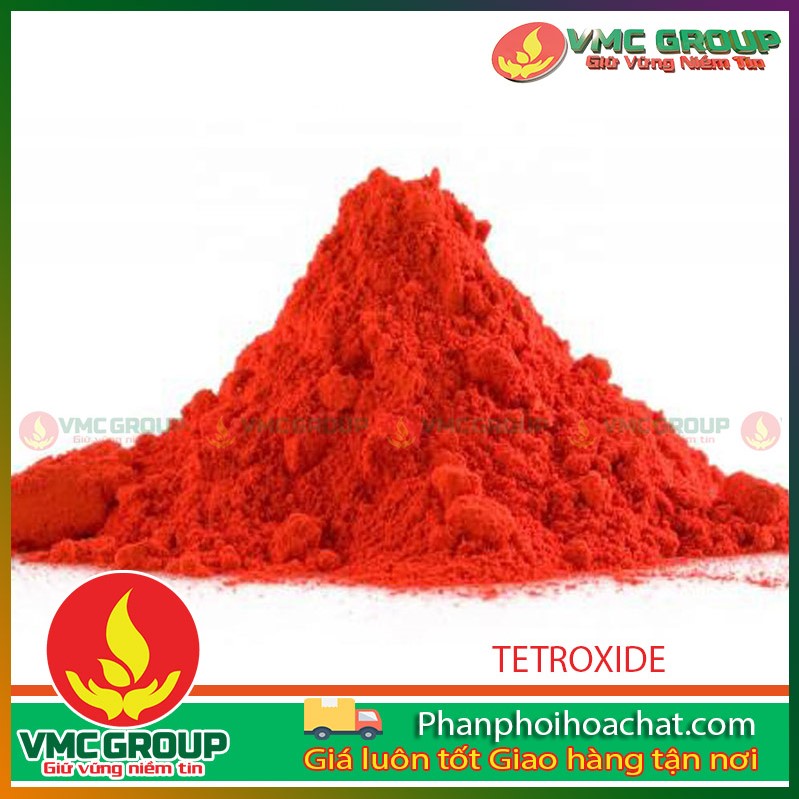LEAD TETROXIDE OXIT CHÌ ĐỎ PB3O4 HÓA CHẤT CÔNG NGHIỆP