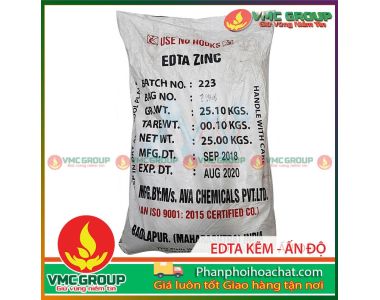 EDTA  Kẽm Chelate Vi Lượng Zn 15% || HÓA CHẤT NÔNG NGHIỆP